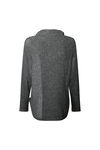 Sequins Dusted Turtle Neck Sweater, Charcoal, original image number 1