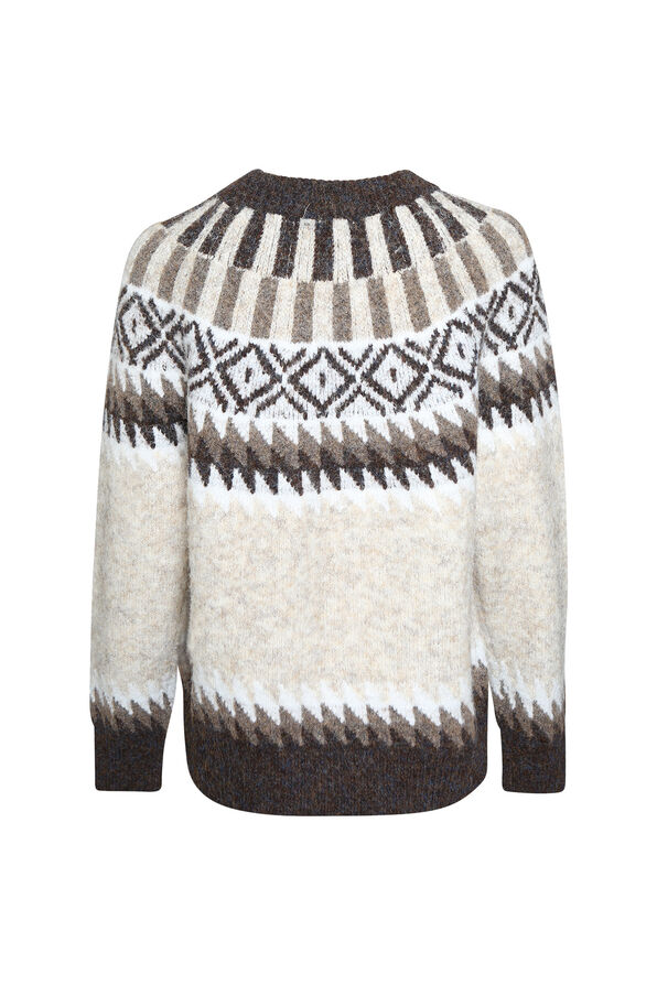 Chalet Sweater, Taupe, original image number 1