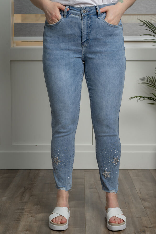 5 Pocket Star Denim Skinny Jeans, Denim, original image number 0