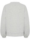 Cat Meow Fleece Sweatshirt, Grey, original image number 1