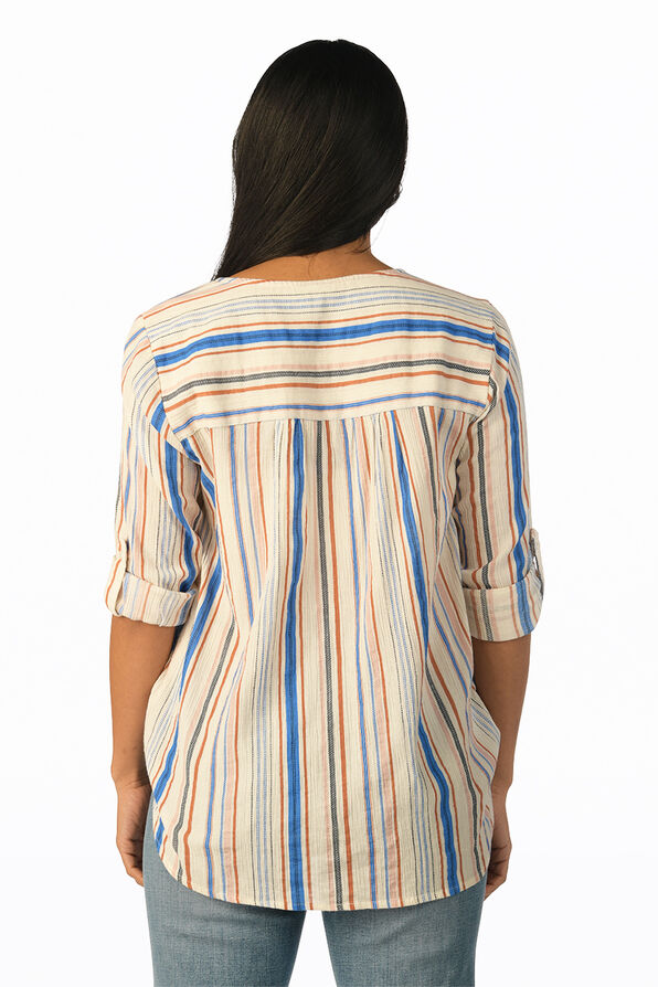 Multi-Stripe Shirt, Multi, original image number 1