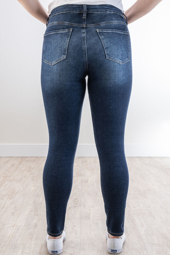 Super-Stretch High-Rise Jag Jeans, Denim, original image number 1