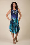 Tie-Dye Dream Dress, Blue, original image number 0