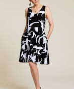 Sleeveless Midi Dress w/ Pockets, , original image number 1