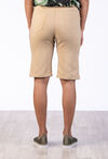 Stretch Shorts, Tan, original image number 2