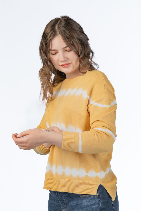 Ombre Hi-Lo Cotton Sweater, , original image number 1