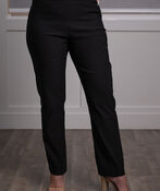 Pull-on Ankle Pant with Slimming Waist, , original image number 0