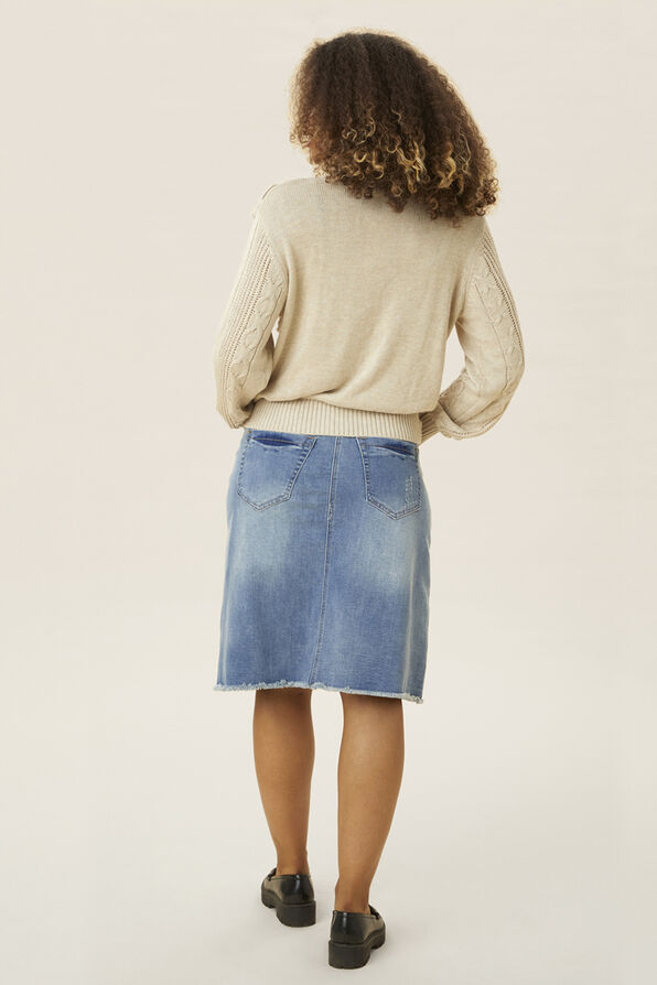 Denim Skirt, Denim, original image number 2