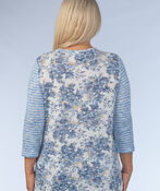 Oxford Knit Shirt, Blue, original image number 1