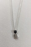 Pineapple Necklace , Silver, original image number 0