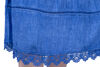 Button-Up Linen Blend Midi Dress, Indigo, original image number 2