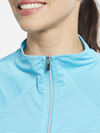 Golf Tennis Sport Shirt, Aqua, original image number 2