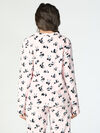 Panda Pajama Set, Pink, original image number 3
