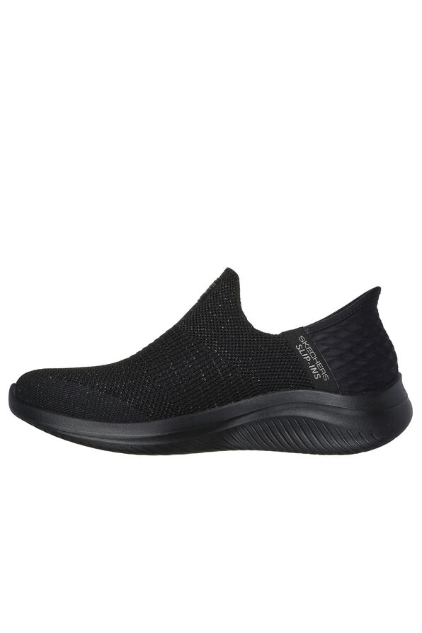 Ultra Flex 3 Slip-In Metallic Sneaker, Black, original image number 2