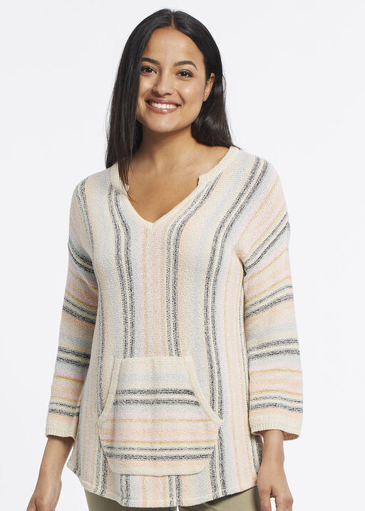 Pastel Stripe Sweater, Multi, original