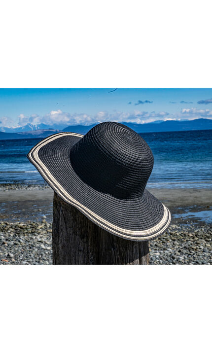 Wide Brim Sun Hat, Black, original