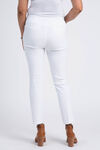 Pull-On Ankle Pant, White, original image number 2