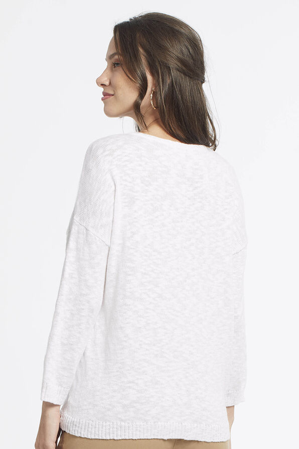 Vacay Sweater, White, original image number 1