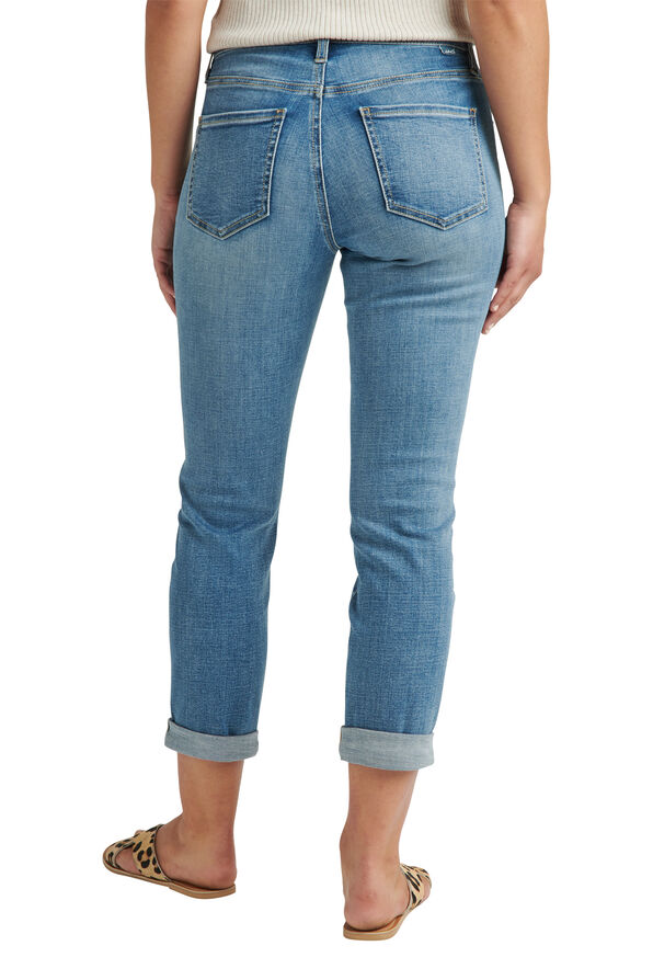 Perfectly Cropped Jag Jeans, Denim, original image number 1