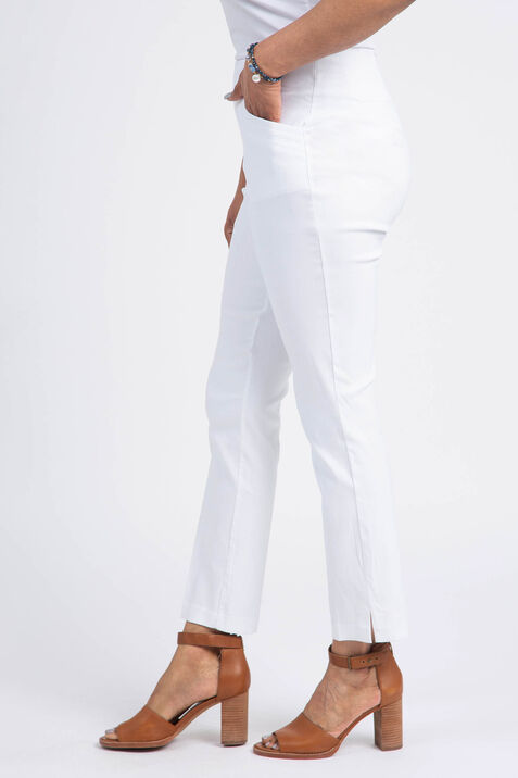 Pull-On Ankle Pant, White, original