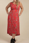 Lisa Maxi Dress, Coral, original image number 2