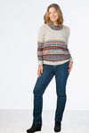 Trendsetter Turtleneck Sweater, Beige, original image number 2