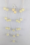 Bubbles Necklace and Earrings Set, , original image number 1