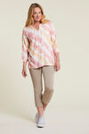 Tie -Dye Peach Shirt , Coral, original image number 2