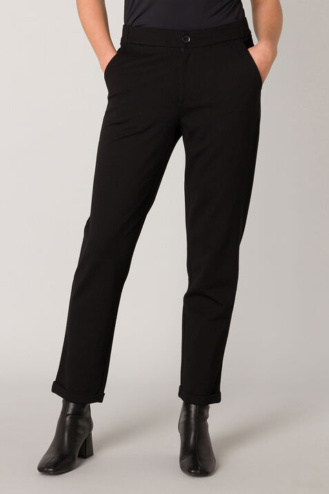 Button-Up Trousers , Black, original