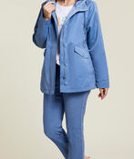 Hoodie Outerwear Jacket , Blue, original image number 0