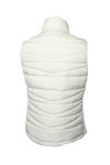 Reversible Animal Print Puffer Vest, Cream, original image number 1