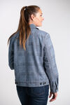 Short Twill Jacket, Blue, original image number 1