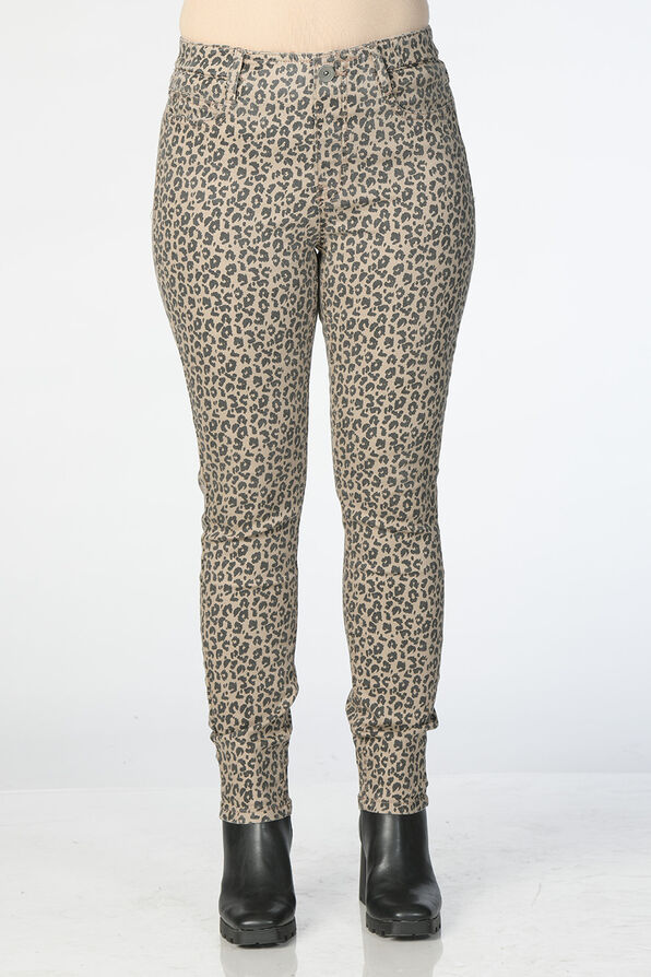 Audrey's Leopard Jean, Tan, original image number 0