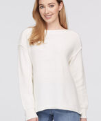 Sharlene Boatneck Sweater, Cream, original image number 0