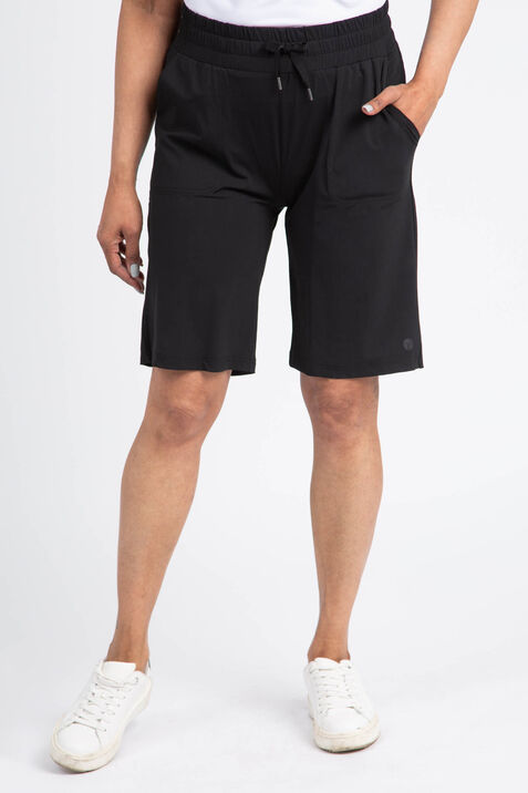 4-Way Stretch Pull-On Golf Shorts, Black, original