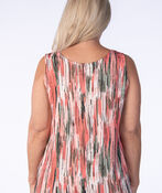 Front-Button Top, Coral, original image number 1