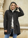 Raincoat Jacket, Black, original image number 2