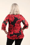 Luscious Lace Top, Red, original image number 1