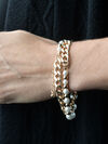 Gold Pearls Bracelet , Gold, original image number 0