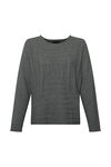 Natasha Roll Neck Sweater, Grey, original image number 0