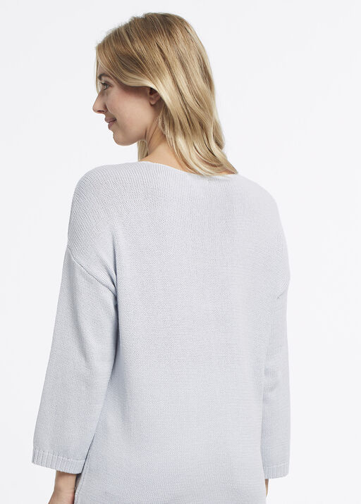 Cotton Sweater, Blue, original