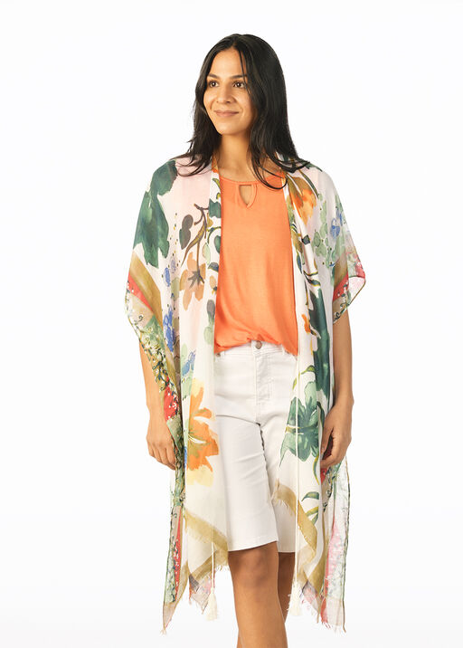 Summer Cotton Kimono, Lime, original