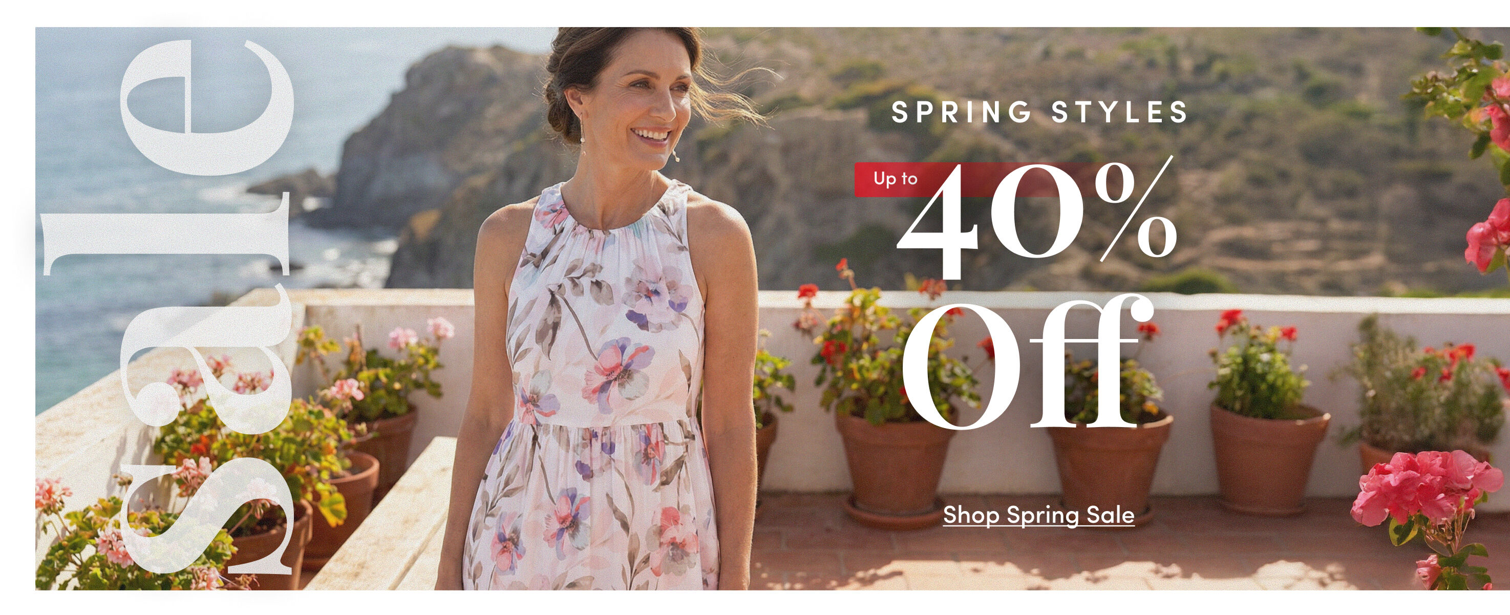 Spring Sale Up to 40% Off