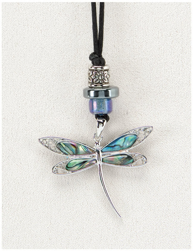 butterfly stone necklace