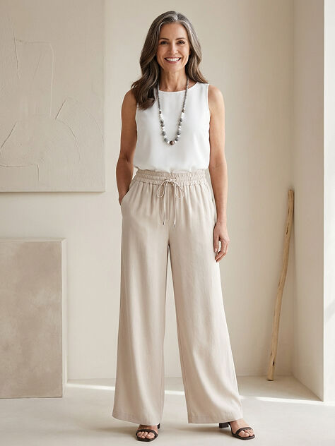 Neutral pull on pants
