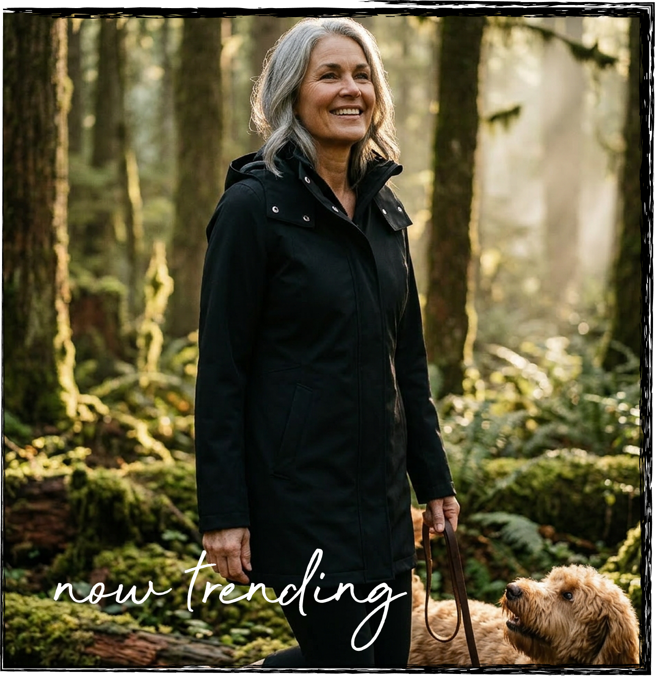 Sketchers GOWALK Destination Rain Coat