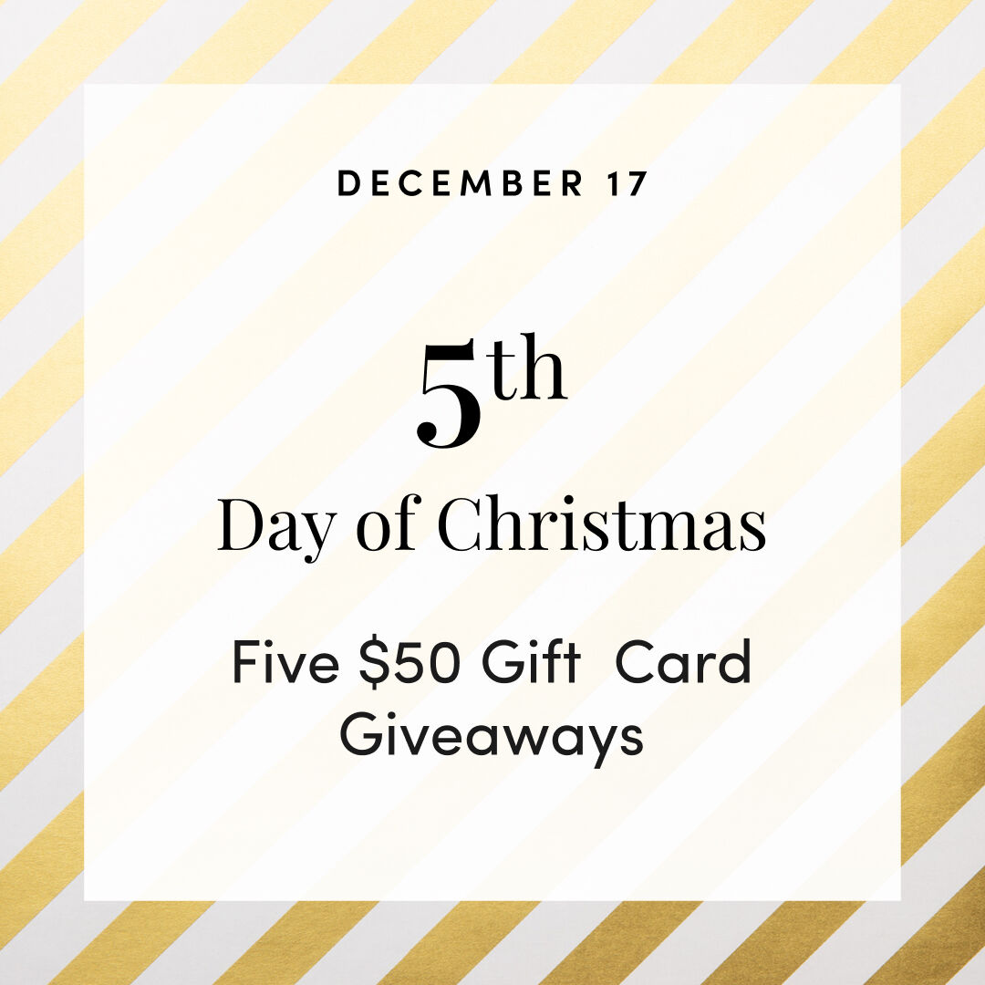 December 17 - 5th day of christmas