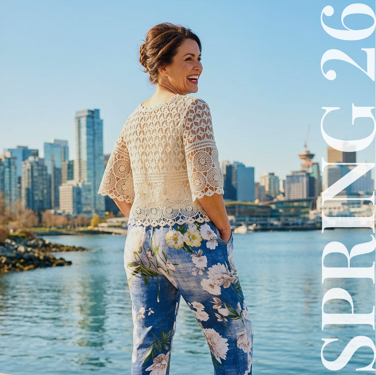 Papillon floral womens spring collection