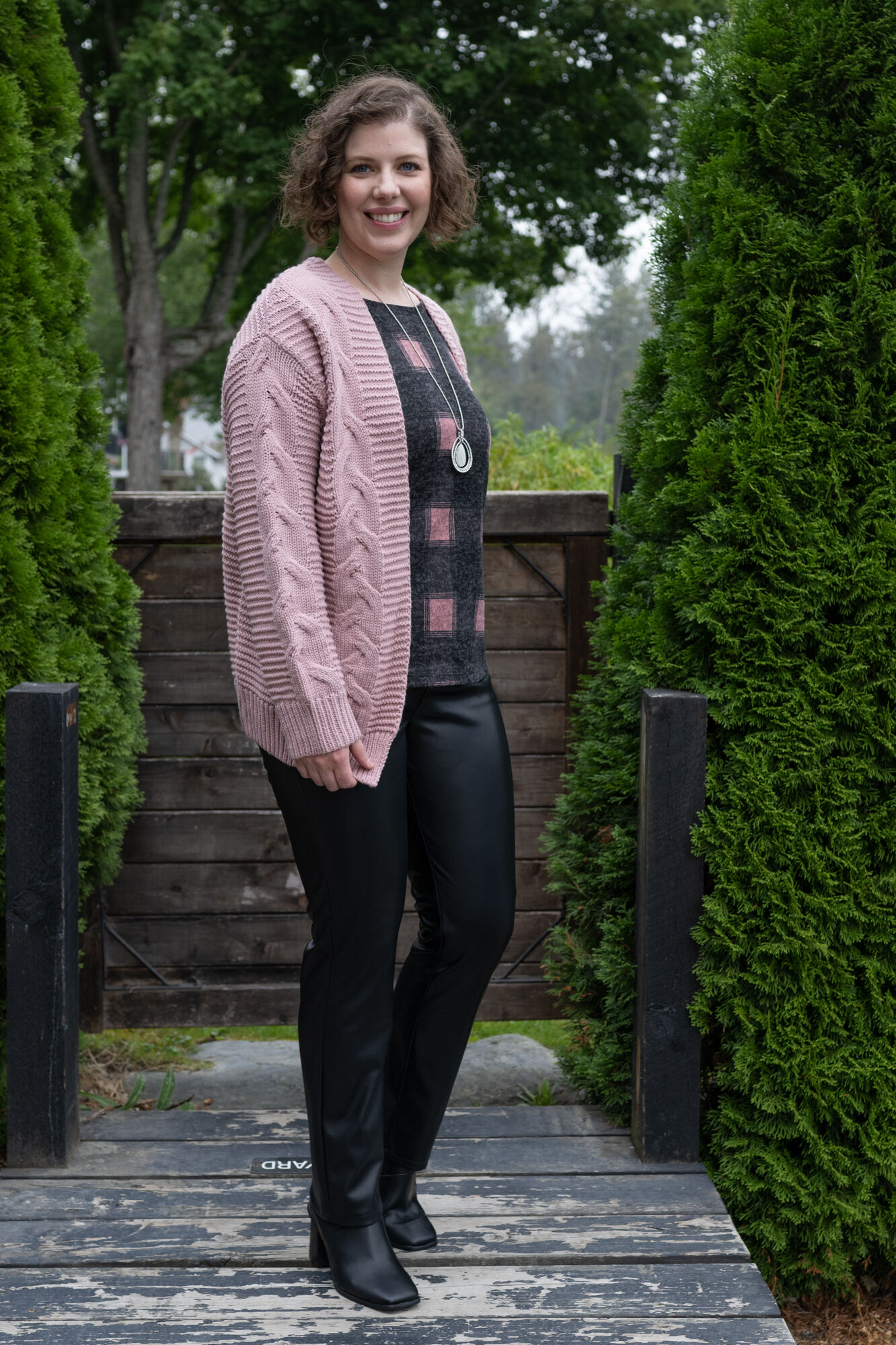 Cable-Knit  Braided Cardigan  Image 4