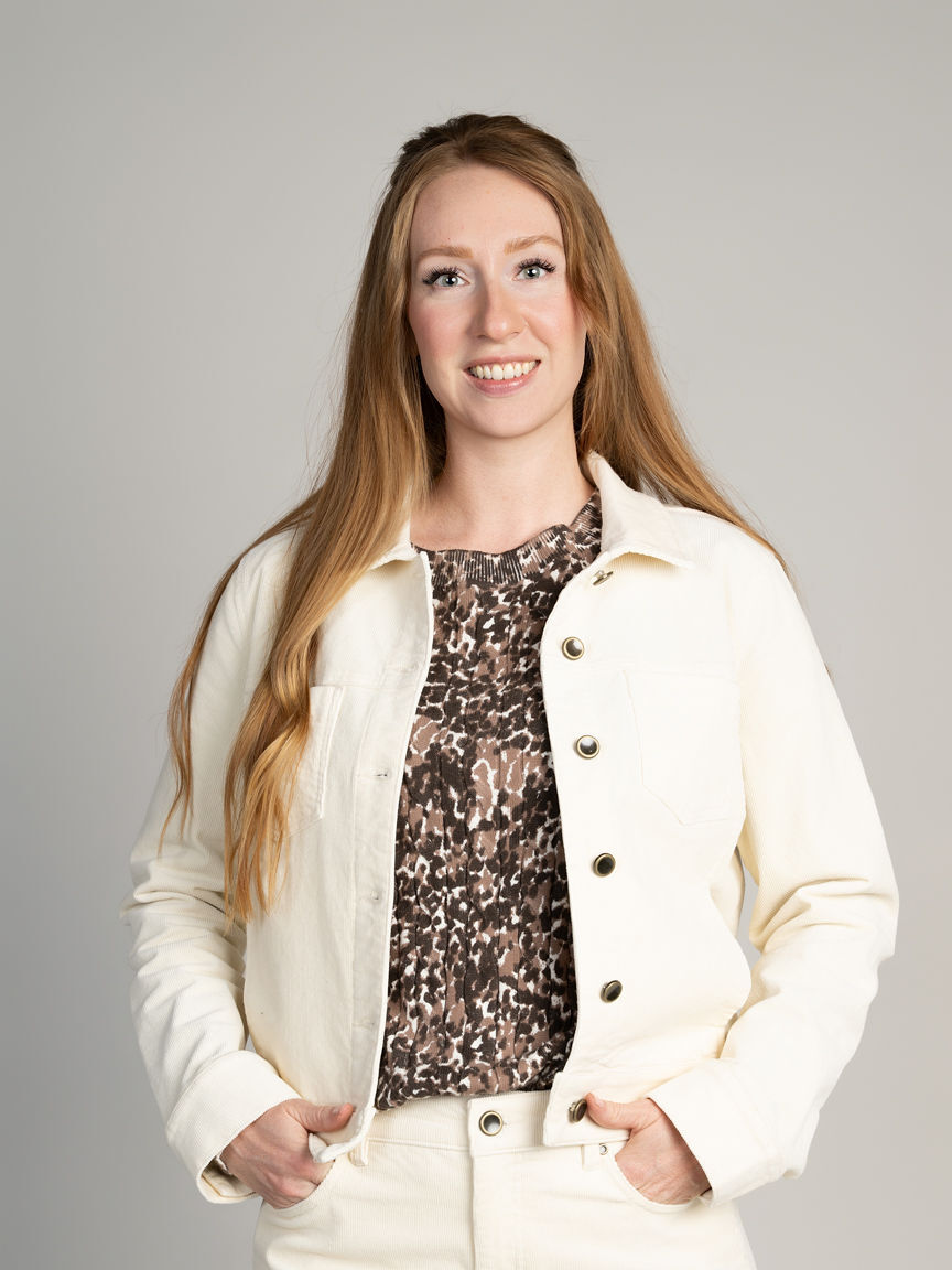 Corduroy Button-Front Jacket